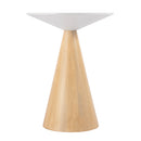 Via 20 in. W Round Solid Wood Side Table by Butler Specialty Company
