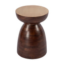 Hayes 13 in. W Round Solid Wood Side Table by Butler Specialty Company