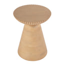 Kofi 14 in. W Round Wood Side Table by Butler Specialty Company