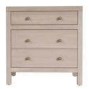 Nora 25 in. W Rectangular Wood 3 Drawer Nightstand by Butler Specialty Company