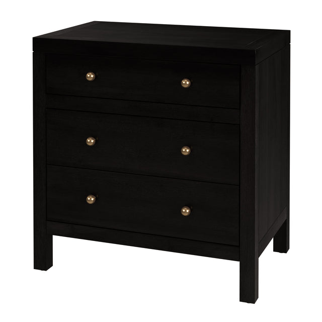 Nora 25 in. W Rectangular Wood 3 Drawer Nightstand by Butler Specialty Company