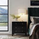 Nora 25 in. W Rectangular Wood 3 Drawer Nightstand by Butler Specialty Company