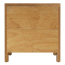 Nora 25 in. W Rectangular Wood 3 Drawer Nightstand by Butler Specialty Company