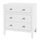 Nora 25 in. W Rectangular Wood 3 Drawer Nightstand by Butler Specialty Company