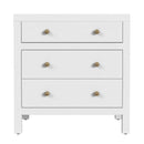 Nora 25 in. W Rectangular Wood 3 Drawer Nightstand by Butler Specialty Company