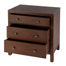 Nora 25 in. W Rectangular Wood 3 Drawer Nightstand by Butler Specialty Company