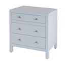 Nora 25 in. W Rectangular Wood 3 Drawer Nightstand by Butler Specialty Company