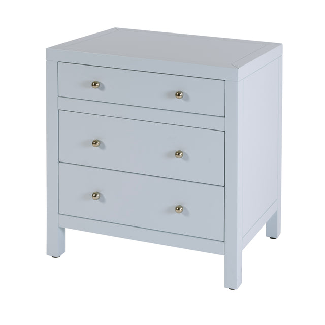 Nora 25 in. W Rectangular Wood 3 Drawer Nightstand by Butler Specialty Company