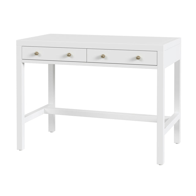 Nora 40 in. W Rectangular Wood 2 Drawer Writing Desk by Butler Specialty Company