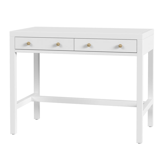 Nora 40 in. W Rectangular Wood 2 Drawer Writing Desk by Butler Specialty Company