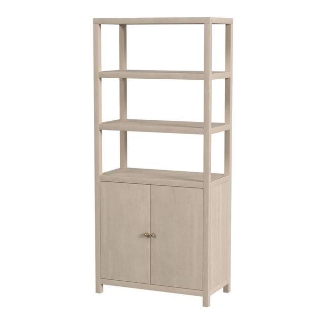 Nora 32 in W. x 72 in. H Wood 3- Tier Etagere Bookcase by Butler Specialty Company
