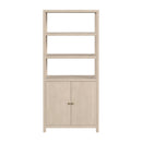 Nora 32 in W. x 72 in. H Wood 3- Tier Etagere Bookcase by Butler Specialty Company
