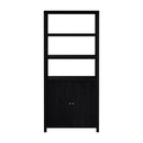 Nora 32 in W. x 72 in. H Wood 3- Tier Etagere Bookcase by Butler Specialty Company