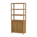 Nora 32 in W. x 72 in. H Wood 3- Tier Etagere Bookcase by Butler Specialty Company