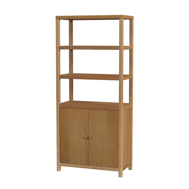 Nora 32 in W. x 72 in. H Wood 3- Tier Etagere Bookcase by Butler Specialty Company
