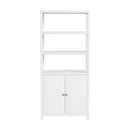 Nora 32 in W. x 72 in. H Wood 3- Tier Etagere Bookcase by Butler Specialty Company