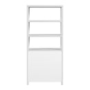 Nora 32 in W. x 72 in. H Wood 3- Tier Etagere Bookcase by Butler Specialty Company