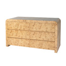 Cora 60.5 in. W Burl Wood 6 Drawer Dresser by Butler Specialty Company