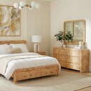 Cora 60.5 in. W Burl Wood 6 Drawer Dresser by Butler Specialty Company