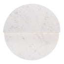 Vienna 19.5 in. W Round 100% Marble Accent Table by Butler Specialty Company