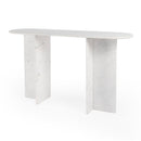 Vienna 54 in. W Rectangular 100% Marble Console/Sofa Table by Butler Specialty Company