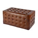 Kingston 36 in. W Leather Upholstered Accent Bench with Tufting by Butler Specialty Company