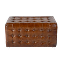Kingston 36 in. W Leather Upholstered Accent Bench with Tufting by Butler Specialty Company