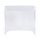 Solara 20 in. Seat Height Acrylic and Upholstered Accent Stool by Butler Specialty Company