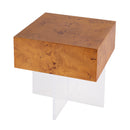 Corsica 20 in. W Square Acrylic Side Table by Butler Specialty Company