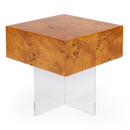 Corsica 20 in. W Square Acrylic Side Table by Butler Specialty Company
