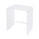 Corsica 20 in. W Rectangular Acrylic Side Table by Butler Specialty Company