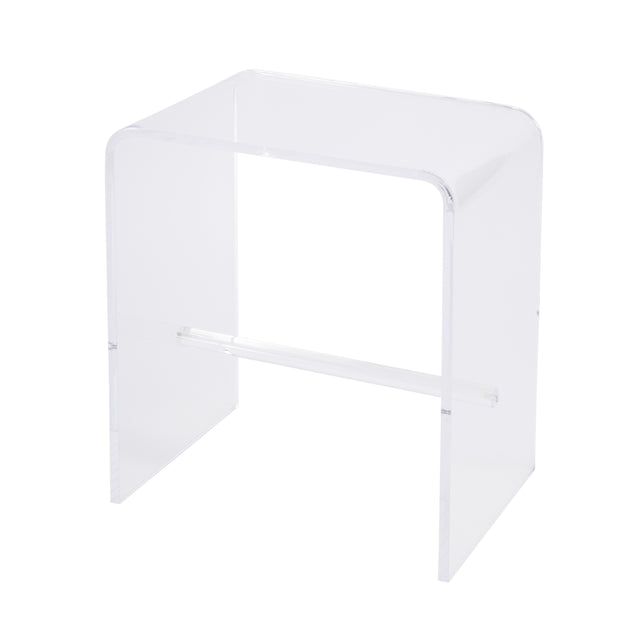 Corsica 20 in. W Rectangular Acrylic Side Table by Butler Specialty Company