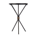 Lucca 14 in. W Round Aluminum and Iron Side Table with Tripod Shaped Base by Butler Specialty Company