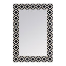 Verona 24 in. W x 36" H Rectangular Bone-Inlay Wall Mirror by Butler Specialty Company