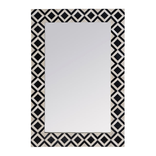 Verona 24 in. W x 36" H Rectangular Bone-Inlay Wall Mirror by Butler Specialty Company