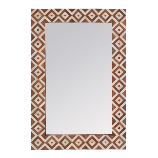 Verona 24 in. W x 36" H Rectangular Bone-Inlay Wall Mirror by Butler Specialty Company