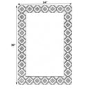Verona 24 in. W x 36" H Rectangular Bone-Inlay Wall Mirror by Butler Specialty Company