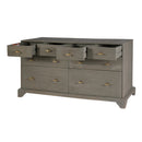 Faro 55 in. W Rectangular Wood 8 Drawer Dresser by Butler Specialty Company