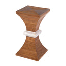 Marikit 13 in. W Square Wood and Arorog Inlay Side Table by Butler Specialty Company