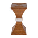 Marikit 13 in. W Square Wood and Arorog Inlay Side Table by Butler Specialty Company