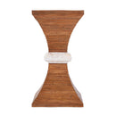 Marikit 13 in. W Square Wood and Arorog Inlay Side Table by Butler Specialty Company