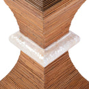 Marikit 13 in. W Square Wood and Arorog Inlay Side Table by Butler Specialty Company