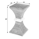 Marikit 13 in. W Square Wood and Arorog Inlay Side Table by Butler Specialty Company