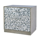 Maganda 32 in. W Rectangular Wood and Tortoise Capiz 3 Drawer Accent Chest of Drawers by Butler Specialty Company