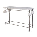 Amadeo 49 in. W Rectangular Stone and Metal Console Table by Butler Specialty Company