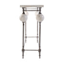 Amadeo 49 in. W Rectangular Stone and Metal Console Table by Butler Specialty Company