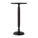 Alexi 12 in. W Round All Metal Pedestal Base End Table by Butler Specialty Company