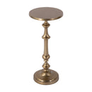 Bartel 10.25 in. W Round Metal Pedestal Base End Table by Butler Specialty Company