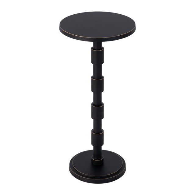 Delano 10 in. W Round All Metal Pedestal Base End Table by Butler Specialty Company