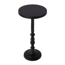 Heidi 12 in. W Round All Metal Pedestal Base End Table by Butler Specialty Company